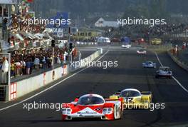 Klaus Ludwig (GER) Stefan Johansson (SWE) Bob Wollek (FRA) Porsche 956 Turbo CL C Joest Racing