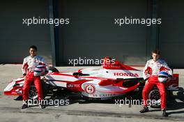 14.03.2007 Melbourne, Australia,  Takuma Sato (JPN), Super Aguri F1 and Anthony Davidson (GBR), Super Aguri F1 Team, Super Aguri F1 Team, SA07, Launch