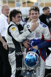 14.10.2007 Hockenheim, Germany,  (left) Philipp Eng (AUT), ASL-Mücke Motorsport and (right) Adrien Tambay (FRA), Josef Kaufmann Racing - Formula BMW Germany Championship 2007, Round 17 & 18, Hockenheimring, 2nd Race - For further information and more images please register at www.formulabmw-images.com - This image is free for editorial use only. Please use for Copyright/Credit: c BMW AG