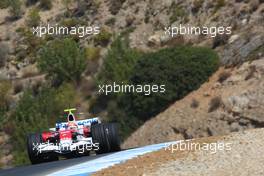 19.09.2008 Jerez, Spain,  Timo Glock (GER), Toyota F1 Team, TF108 - Formula 1 Testing