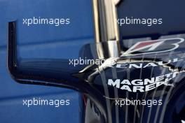 19.09.2008 Jerez, Spain,  Red Bull Racing, Front wing - Formula 1 Testing
