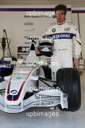04.12.2008 Mexico City, Mexico,  Last years winner Philipp Eng (AT) on his Formula One drive with the BMW Sauber F1 Team, Formula BMW World Final 2008 at the - Autodromo Hermanos Rodriguez - , 4th-7th of December 2008