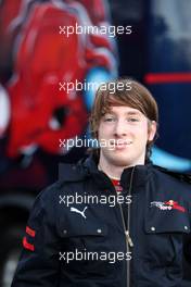 02.12.2009 Jerez, Spain,  Mirko Bortolotti (ITA), Tests for Scuderia Toro Rosso - Formula 1 Testing, Jerez