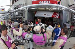 04-11.06.2010 Le Mans, France, Media attention for Dr. Wolfgang Ullrich - 24 Hour of Le Mans 2010