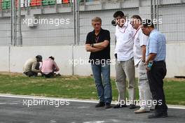26.10.2011 New Delhi, India,  Herman Tilke (GER) circuit designer  - Formula 1 World Championship, Rd 17, Indian Grand Prix, Wednesday