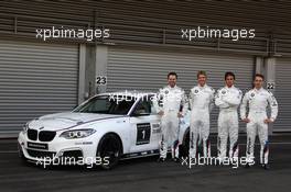 24.-25.06.2014. SPA, Belgium, BMW Motorsport Junior Program 2014 - Track Test at Circuit Spa Francorchamps race track with the BMW M235i racing and the Junior drivers - This image is copyright free for editorial use. © Copyright: BMW AG