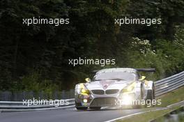 Maxime Martin (BEL), Jörg Müller(GER), Uwe Alzen (GER), Marco Wittmann (GER) #25 Marc VDS Racing BMW Z4 GT3 20.06.2014. ADAC Zurich 24 Hours, Qualifying 2, Nurburgring, Germany