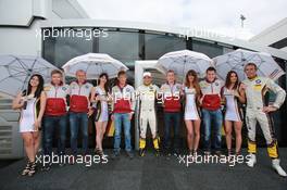 BMW Sports Trophy Team Marc VDS Drivers 20.06.2014. ADAC Zurich 24 Hours, Nurburgring, Germany