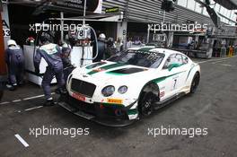 #7 M SPORT BENTLEY (GBR) BENTLEY CONTINENTAL GT3 PRO CUP STEVEN KANE (GBR) GUY SMITH (GBR) ANDY MEYRICK (GBR) 23-27.07.2014. 24 Hours of Spa Francorchamps