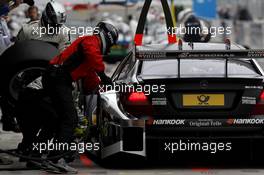 Pitstop, Christian Vietoris (GER) Mercedes AMG DTM-Team HWA DTM Mercedes AMG C-Coupé 11.07.2014, Moscow Raceway, Moscow, Russia, Friday.