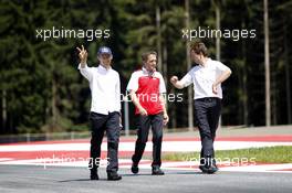 Mattias Ekstroem (SWE), Audi Sport Team Abt Sportsline, Audi A5 DTM, Trackwalk 01.08.2014, Red Bull Ring, Spielberg, Austria, Friday.