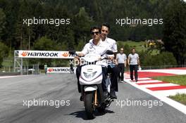 Bruno Spengler (CAN) BMW Team Schnitzer BMW M4 DTM, Trackwalk 01.08.2014, Red Bull Ring, Spielberg, Austria, Friday.