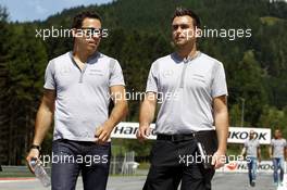Robert Wickens (CAN) Mercedes AMG DTM-Team HWA DTM Mercedes AMG C-Coupé, Trackwalk 01.08.2014, Red Bull Ring, Spielberg, Austria, Friday.