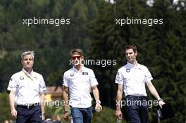 Marco Wittmann (GER) BMW Team RMG BMW M4 DTM, Trackwalk 01.08.2014, Red Bull Ring, Spielberg, Austria, Friday.