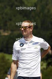 Maxime Martin (BEL) BMW Team RMG BMW M4 DTM, Trackwalk 01.08.2014, Red Bull Ring, Spielberg, Austria, Friday.