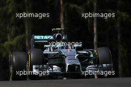 Nico Rosberg (GER) Mercedes AMG F1 W05. 20.06.2014. Formula 1 World Championship, Rd 8, Austrian Grand Prix, Spielberg, Austria, Practice Day.
