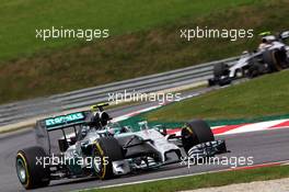 Nico Rosberg (GER) Mercedes AMG F1 W05. 20.06.2014. Formula 1 World Championship, Rd 8, Austrian Grand Prix, Spielberg, Austria, Practice Day.