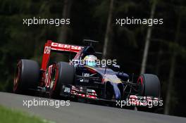 Jean-Eric Vergne (FRA) Scuderia Toro Rosso STR9. 20.06.2014. Formula 1 World Championship, Rd 8, Austrian Grand Prix, Spielberg, Austria, Practice Day.