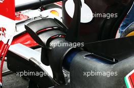 Ferrari F14-T rear wing and exhaust detail. 19.06.2014. Formula 1 World Championship, Rd 8, Austrian Grand Prix, Spielberg, Austria, Preparation Day.
