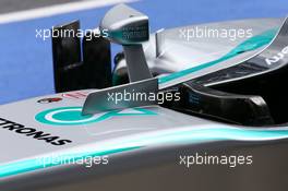 Mercedes AMG F1 W05 cockpit detail. 19.06.2014. Formula 1 World Championship, Rd 8, Austrian Grand Prix, Spielberg, Austria, Preparation Day.