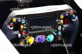 Mercedes AMG F1 W05 steering wheel. 19.06.2014. Formula 1 World Championship, Rd 8, Austrian Grand Prix, Spielberg, Austria, Preparation Day.