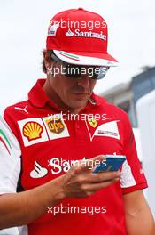 Fernando Alonso (ESP) Ferrari. 19.06.2014. Formula 1 World Championship, Rd 8, Austrian Grand Prix, Spielberg, Austria, Preparation Day.