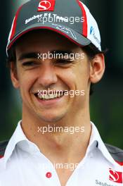 Esteban Gutierrez (MEX) Sauber. 19.06.2014. Formula 1 World Championship, Rd 8, Austrian Grand Prix, Spielberg, Austria, Preparation Day.