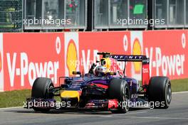 Daniel Ricciardo (AUS), Red Bull Racing  24.08.2014. Formula 1 World Championship, Rd 12, Belgian Grand Prix, Spa Francorchamps, Belgium, Race Day.