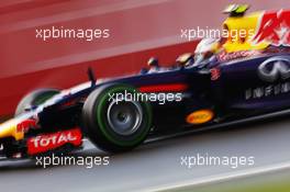 Daniel Ricciardo (AUS) Red Bull Racing RB10. 23.08.2014. Formula 1 World Championship, Rd 12, Belgian Grand Prix, Spa Francorchamps, Belgium, Qualifying Day.