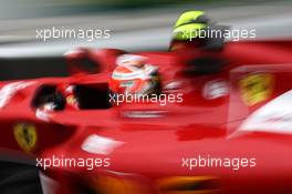 Kimi Raikkonen (FIN) Ferrari F14-T. 23.08.2014. Formula 1 World Championship, Rd 12, Belgian Grand Prix, Spa Francorchamps, Belgium, Qualifying Day.