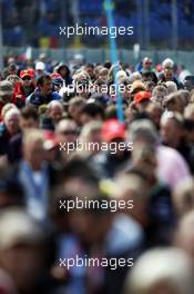 Fans. 23.08.2014. Formula 1 World Championship, Rd 12, Belgian Grand Prix, Spa Francorchamps, Belgium, Qualifying Day.