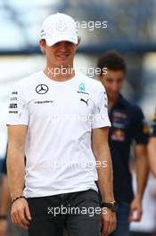 Nico Rosberg (GER) Mercedes AMG F1. 07.11.2014. Formula 1 World Championship, Rd 18, Brazilian Grand Prix, Sao Paulo, Brazil, Practice Day.