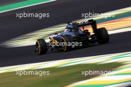 Jenson Button (GBR) McLaren MP4-29. 07.11.2014. Formula 1 World Championship, Rd 18, Brazilian Grand Prix, Sao Paulo, Brazil, Practice Day.