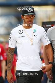 Lewis Hamilton (GBR) Mercedes AMG F1. 07.11.2014. Formula 1 World Championship, Rd 18, Brazilian Grand Prix, Sao Paulo, Brazil, Practice Day.