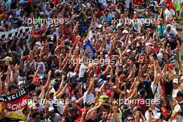 Fans invade the track at the end of the race. 09.11.2014. Formula 1 World Championship, Rd 18, Brazilian Grand Prix, Sao Paulo, Brazil, Race Day.