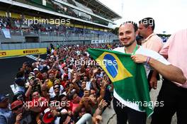 Dudu Massa (BRA). 09.11.2014. Formula 1 World Championship, Rd 18, Brazilian Grand Prix, Sao Paulo, Brazil, Race Day.
