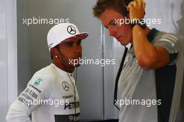 Lewis Hamilton (GBR) Mercedes AMG F1. 04.07.2014. Formula 1 World Championship, Rd 9, British Grand Prix, Silverstone, England, Practice Day.