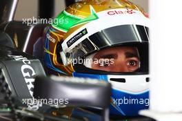 Esteban Gutierrez (MEX) Sauber C33. 04.07.2014. Formula 1 World Championship, Rd 9, British Grand Prix, Silverstone, England, Practice Day.