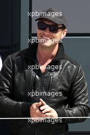 Jude Law (GBR), actor. 06.07.2014. Formula 1 World Championship, Rd 9, British Grand Prix, Silverstone, England, Race Day.