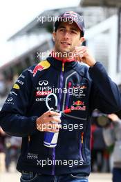 Daniel Ricciardo (AUS) Red Bull Racing. 06.07.2014. Formula 1 World Championship, Rd 9, British Grand Prix, Silverstone, England, Race Day.