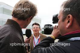 Lord Sebastian Coe (GBR). 06.07.2014. Formula 1 World Championship, Rd 9, British Grand Prix, Silverstone, England, Race Day.