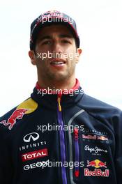 Daniel Ricciardo (AUS) Red Bull Racing. 06.07.2014. Formula 1 World Championship, Rd 9, British Grand Prix, Silverstone, England, Race Day.