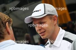 Kevin Magnussen (DEN) McLaren. 03.07.2014. Formula 1 World Championship, Rd 9, British Grand Prix, Silverstone, England, Preparation Day.