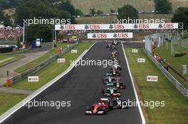 Fernando Alonso (ESP) Ferrari F14-T. 27.07.2014. Formula 1 World Championship, Rd 11, Hungarian Grand Prix, Budapest, Hungary, Race Day.