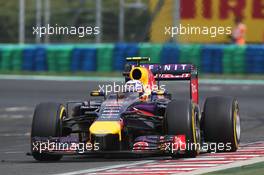 Daniel Ricciardo (AUS) Red Bull Racing RB10. 27.07.2014. Formula 1 World Championship, Rd 11, Hungarian Grand Prix, Budapest, Hungary, Race Day.