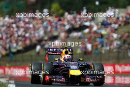 Daniel Ricciardo (AUS), Red Bull Racing  26.07.2014. Formula 1 World Championship, Rd 11, Hungarian Grand Prix, Budapest, Hungary, Qualifying Day.