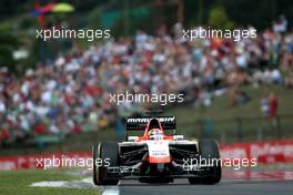 Jules Bianchi (FRA), Marussia F1 Team   26.07.2014. Formula 1 World Championship, Rd 11, Hungarian Grand Prix, Budapest, Hungary, Qualifying Day.