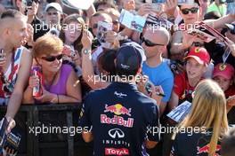 Daniel Ricciardo (AUS), Red Bull Racing  24.07.2014. Formula 1 World Championship, Rd 11, Hungarian Grand Prix, Budapest, Hungary, Preparation Day.