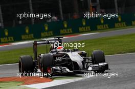 Adrian Sutil (GER) Sauber C33. 05.09.2014. Formula 1 World Championship, Rd 13, Italian Grand Prix, Monza, Italy, Practice Day.