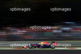 Daniel Ricciardo (AUS) Red Bull Racing RB10. 07.09.2014. Formula 1 World Championship, Rd 13, Italian Grand Prix, Monza, Italy, Race Day.
